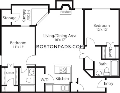 Quincy Apartment for rent 2 Bedrooms 2 Baths  South Quincy - $2,470